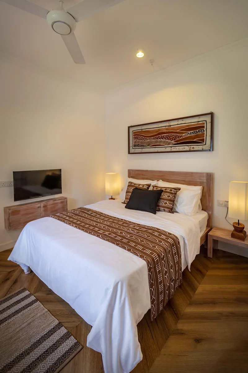 Ochre Suite — Earth Element Inspired Queen Suite